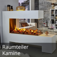 Raumteiler-Kamine